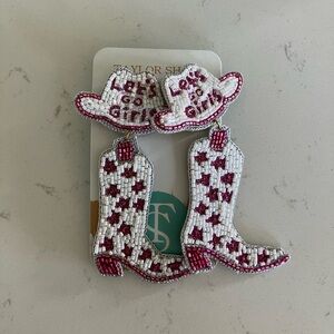 Let’s go girls earrings